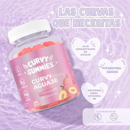 Curvy Gummies 🍑 GLUTEOS MAS GRANDES