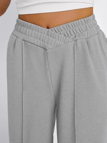 niyokki Womens Sweatpants Wide Leg Long Pants Casual Baggy Flare Sweats