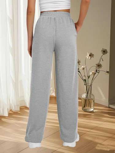 niyokki Womens Sweatpants Wide Leg Long Pants Casual Baggy Flare Sweats