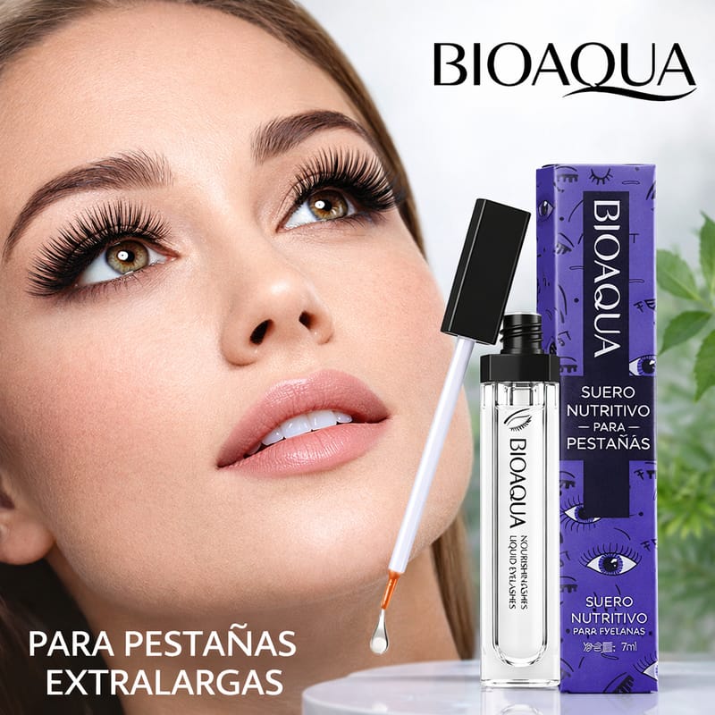 BIOAQUA- Sérum Alargador de Pestañas + Envío gratis 📬