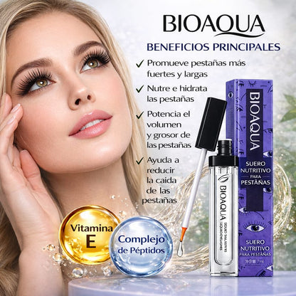 BIOAQUA- Sérum Alargador de Pestañas + Envío gratis 📬