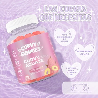 Curvy Gummies 🍑 GLUTEOS MAS GRANDES